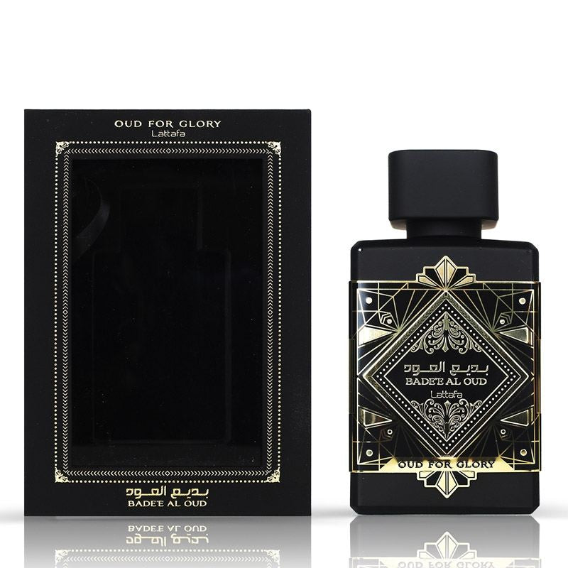 Perfume Badee Al Oud For Glory por Lattafa 100 ML Eau de perfume Para homens Dubai perfumes árabes Emirados Árabes Unidos