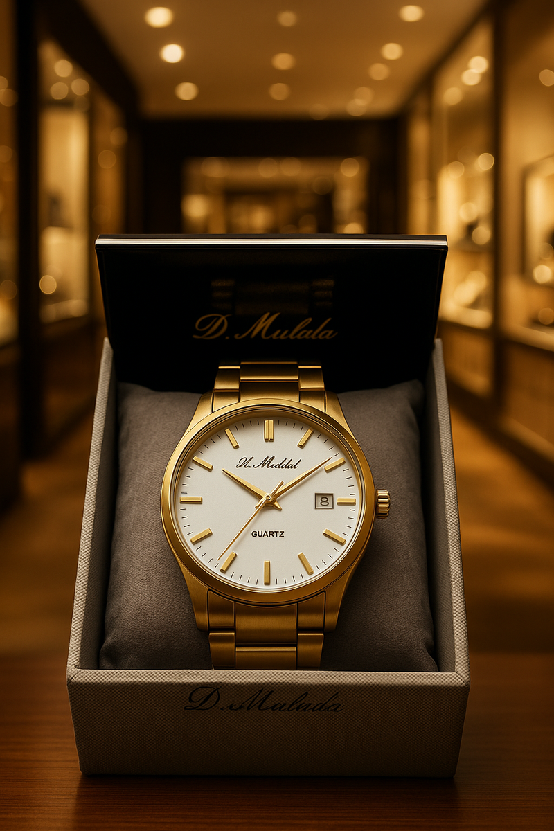 RELÓGIO D. MULADA (100% Luxo)