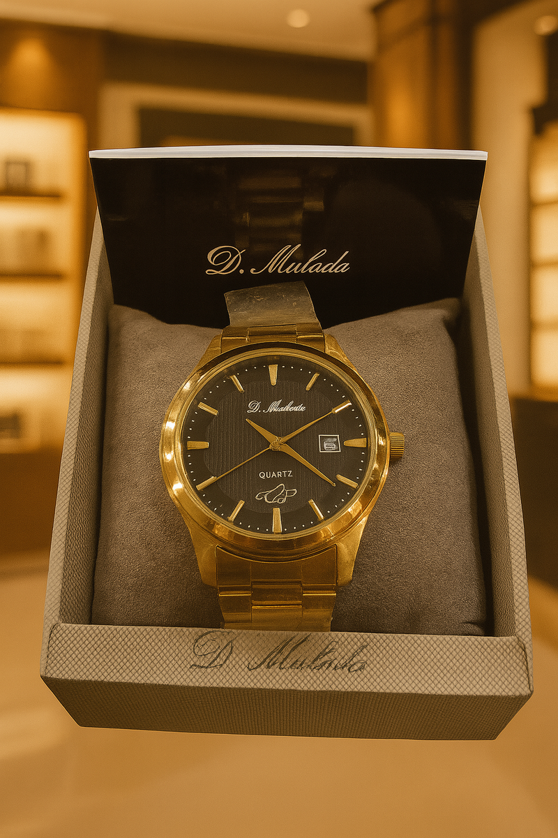 RELÓGIO D. MULADA (100% Luxo)