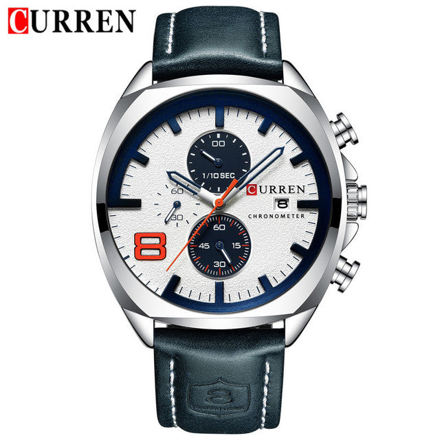 Relógio Curren 8324 – Elegância e Performance no Seu Pulso