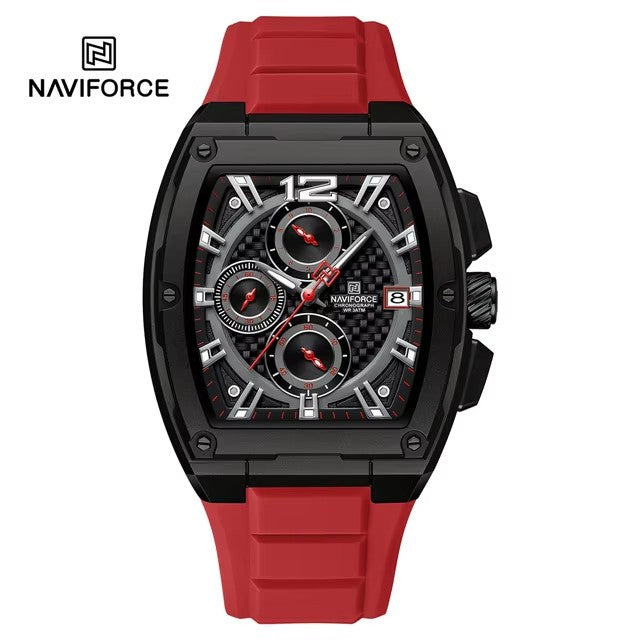 🕶️ Naviforce 8050 – O Relógio que Combina Estilo, Força e Tecnologia em Cada Detalhe