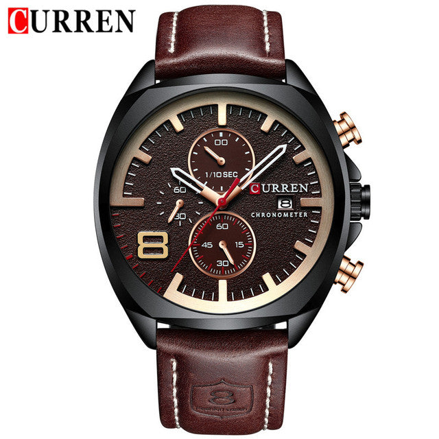 Relógio Curren 8324 – Elegância e Performance no Seu Pulso