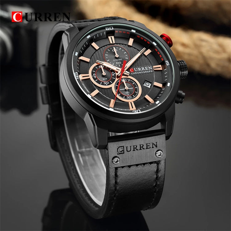 Relógio Curren 8291 Masculino – Estilo, Resistência e Sofisticação