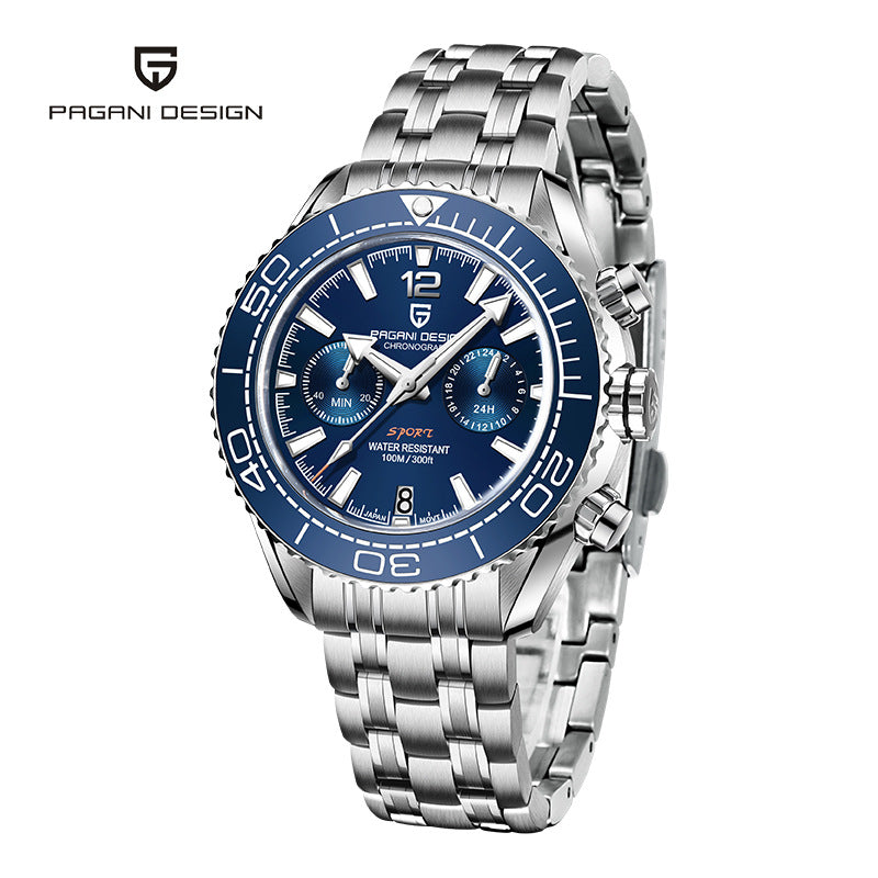 Compre agora o seu Pagani Design PD-1679 e leve no pulso a combinação perfeita entre estilo, resistência e precisão.